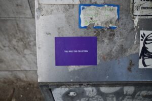 You Are Too Trusting